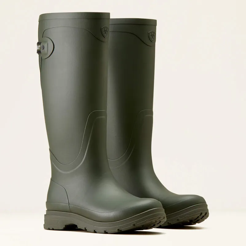 Ariat Kelmarsh Rubber Boot Ladies in Olive-2